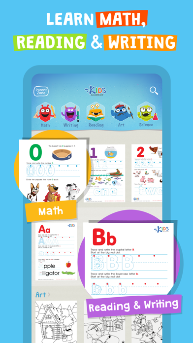 Tracing letters and numbers screenshot 5