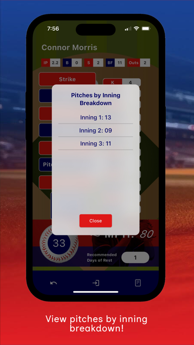 Track-A-Pitch: Pitch Counter screenshot 5