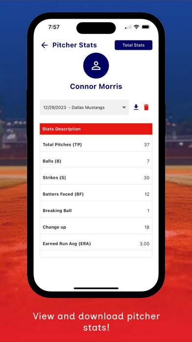 Track-A-Pitch: Pitch Counter screenshot 3