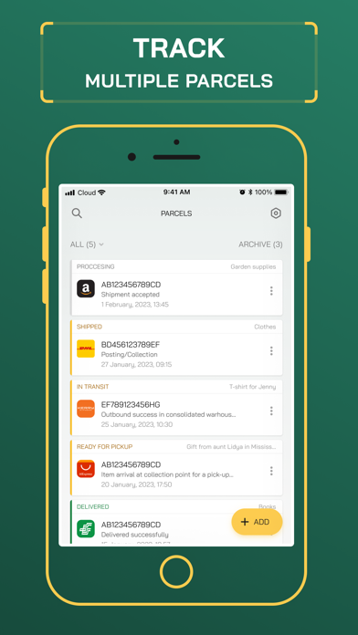 Track Me Fast Package Tracker screenshot 6