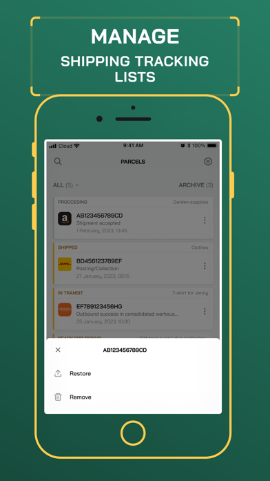 Track Me Fast Package Tracker screenshot 4