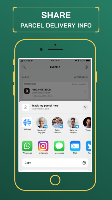 Track Me Fast Package Tracker screenshot 3