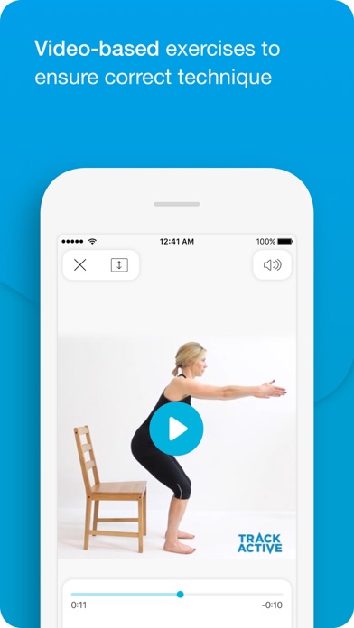 TrackActive Me: Virtual Physio screenshot 1