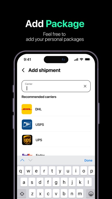 Tracker - My Package Tracking screenshot 2