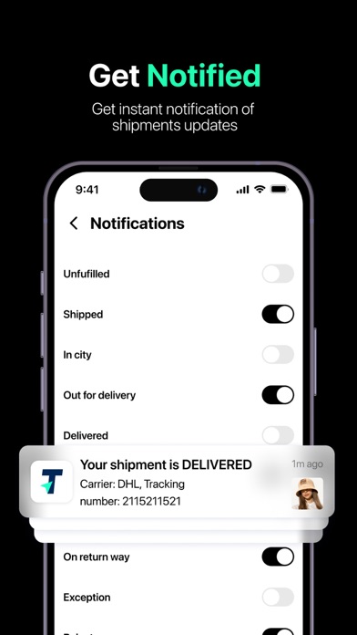 Tracker - My Package Tracking screenshot 1