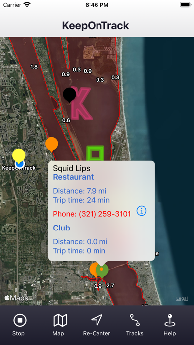 Tracking: Keepontrack screenshot 2