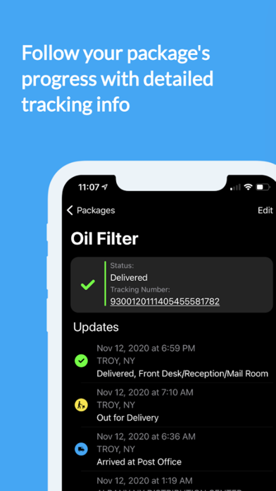 Tracking - Packages/Deliveries screenshot 3