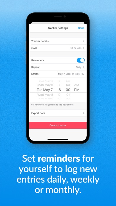 TracKit Daily Tracker & Logger screenshot 2