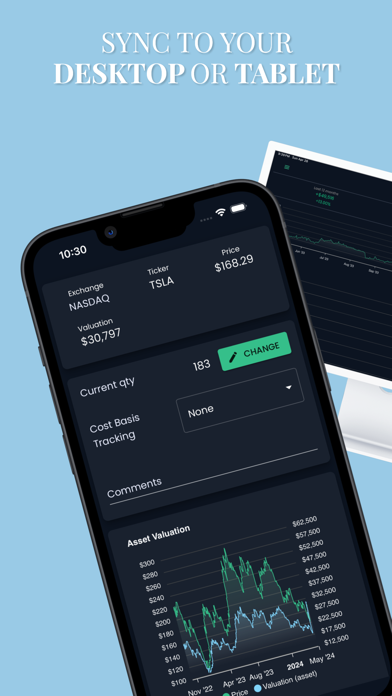 TrackMyStack Net Worth Tracker screenshot 3