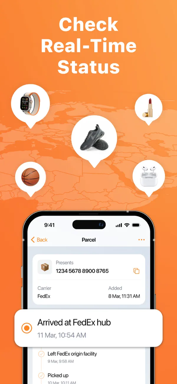 Tracko: Package Tracking App screenshot 4