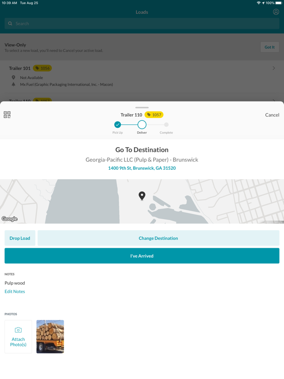 TRACT – Loader & Driver App screenshot 3