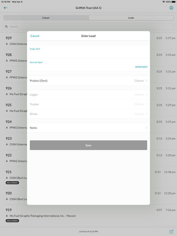 TRACT – Loader & Driver App screenshot 6