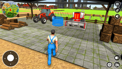 Tractor Driving Farming Game screenshot 3