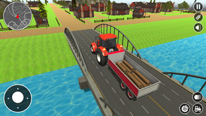 Tractor Driving Farming Game screenshot 1