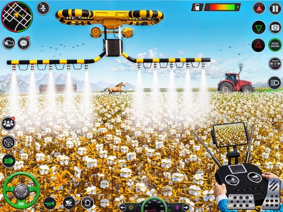 Tractor Driving Farming Games screenshot 4