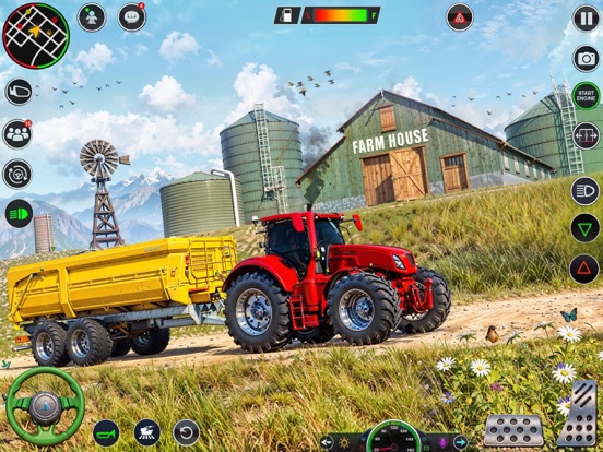 Tractor Driving Farming Games screenshot 6