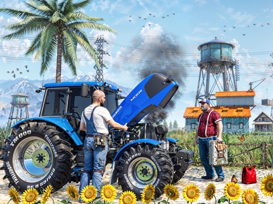 Tractor Driving Farming Games screenshot 2