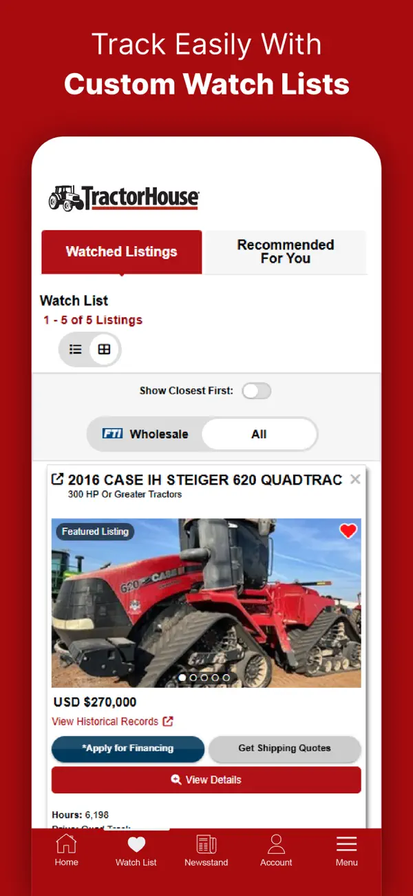 TractorHouse: Farm Equipment screenshot 2