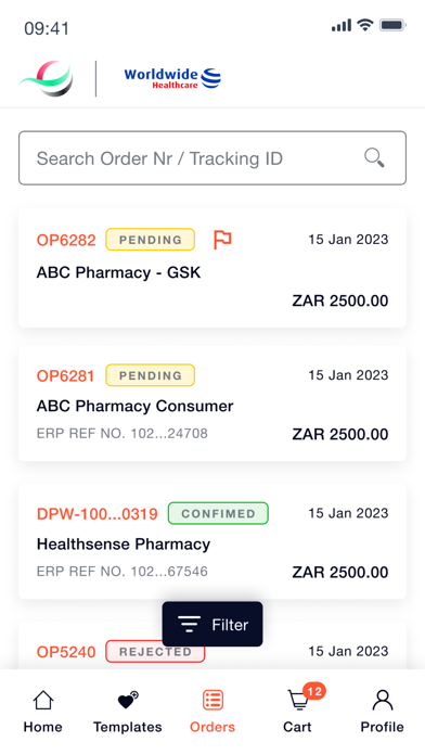 Trade Order Portal screenshot 3