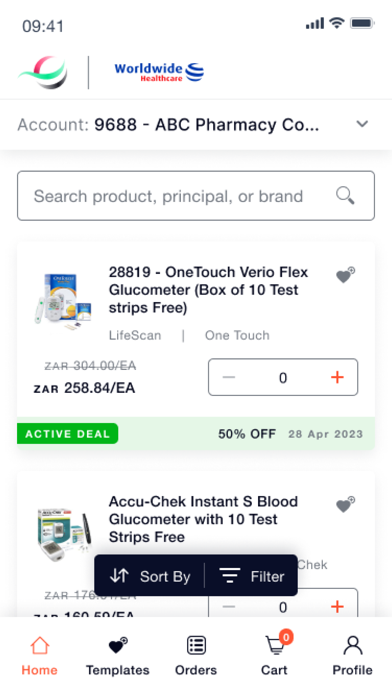 Trade Order Portal screenshot 1