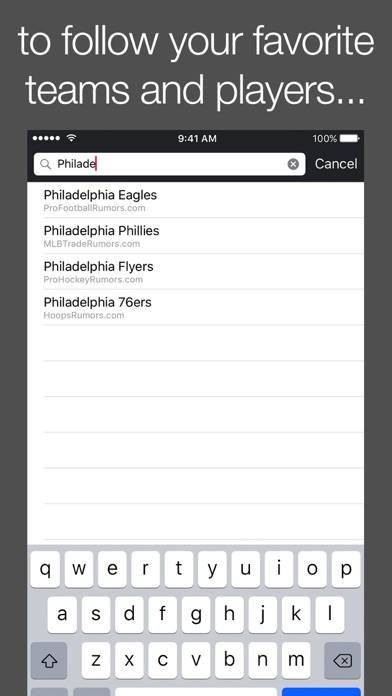 Trade Rumors screenshot 2