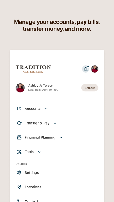 Tradition Capital Bank screenshot 1