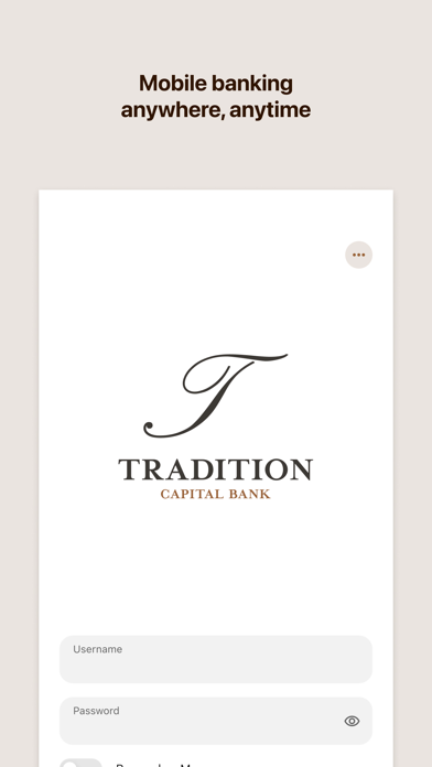 Tradition Capital Bank screenshot 4