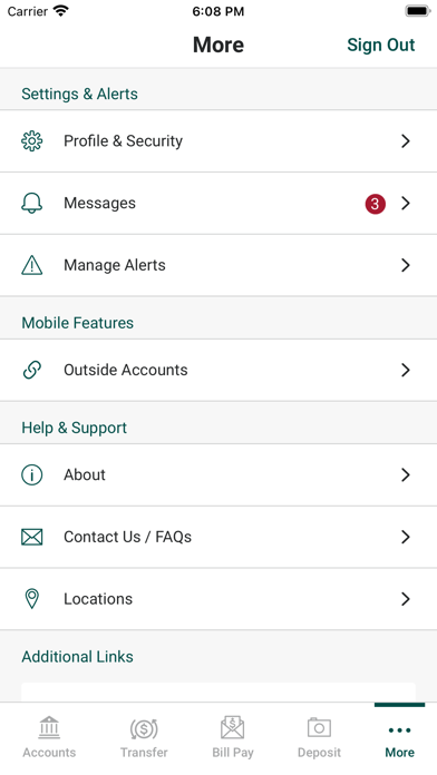 Traditional Bank Mobile screenshot 4