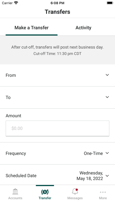 Traditional Bank Mobile screenshot 3