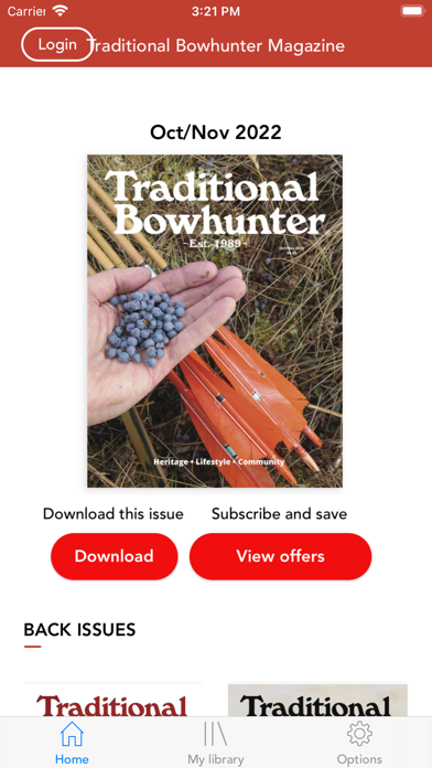 Traditional Bowhunter Magazine screenshot 1