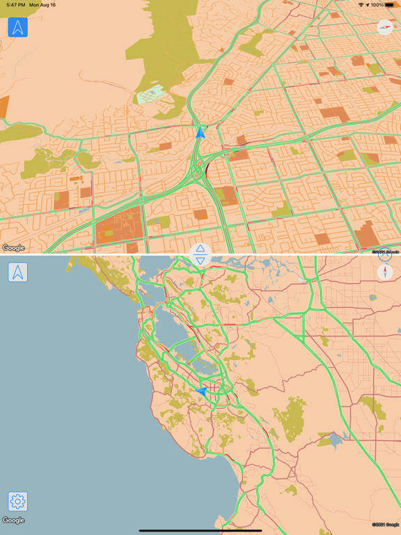 Traffic Maps: realtime info screenshot 3