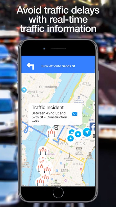 Traffie Navigation & Traffic screenshot 3