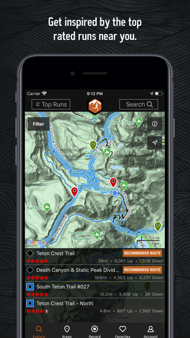 Trail Run Project screenshot 3
