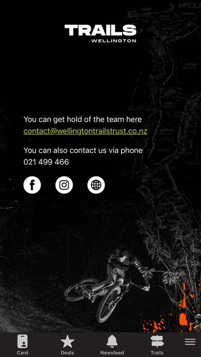 Trails Wellington screenshot 1