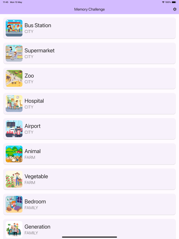 Train Brain: Memory Quiz Kids screenshot 1
