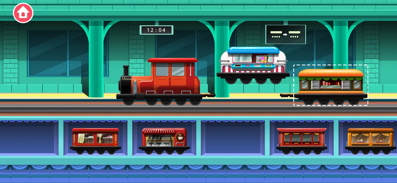 Train Builder Games for kids screenshot 3