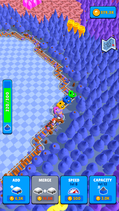 Train Miner: Idle Railway Game screenshot 1