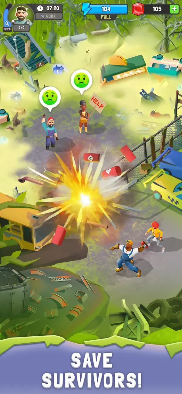 Train of Hope: Survival Game screenshot 4