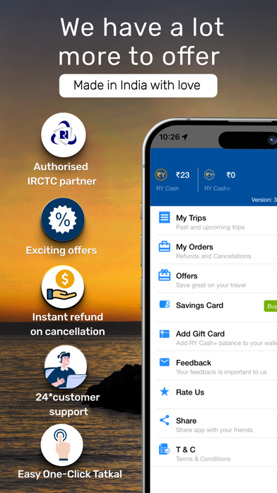 Train Ticket App : RailYatri screenshot 1