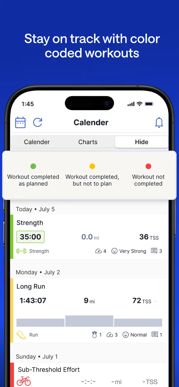 TrainingPeaks: Plan Lift Train screenshot 2