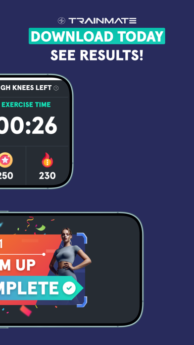 TrainMate - AI Fitness Coach screenshot 1
