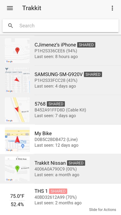 Trakkit - GPS Phone Tracker screenshot 3