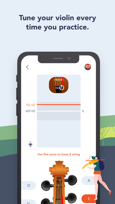 Trala: Learn Violin screenshot 1