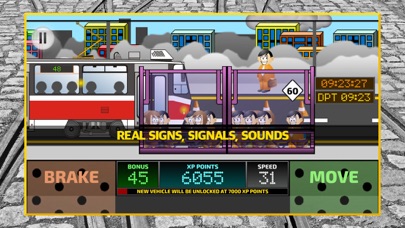 Tram Driver Simulator 2D screenshot 2