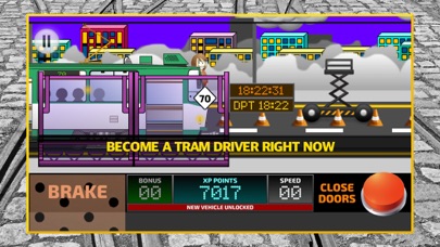 Tram Driver Simulator 2D screenshot 1