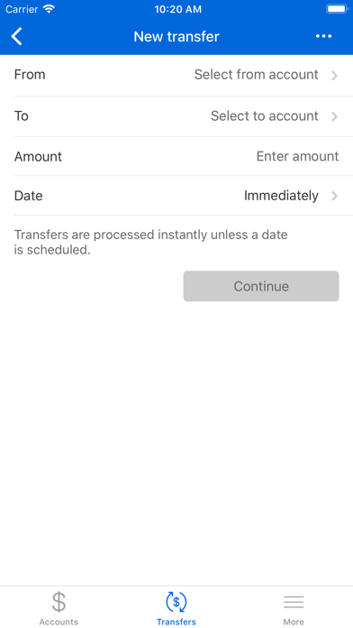 Transact Bank Personal screenshot 1