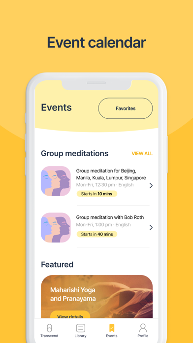 Transcendental Meditation screenshot 1