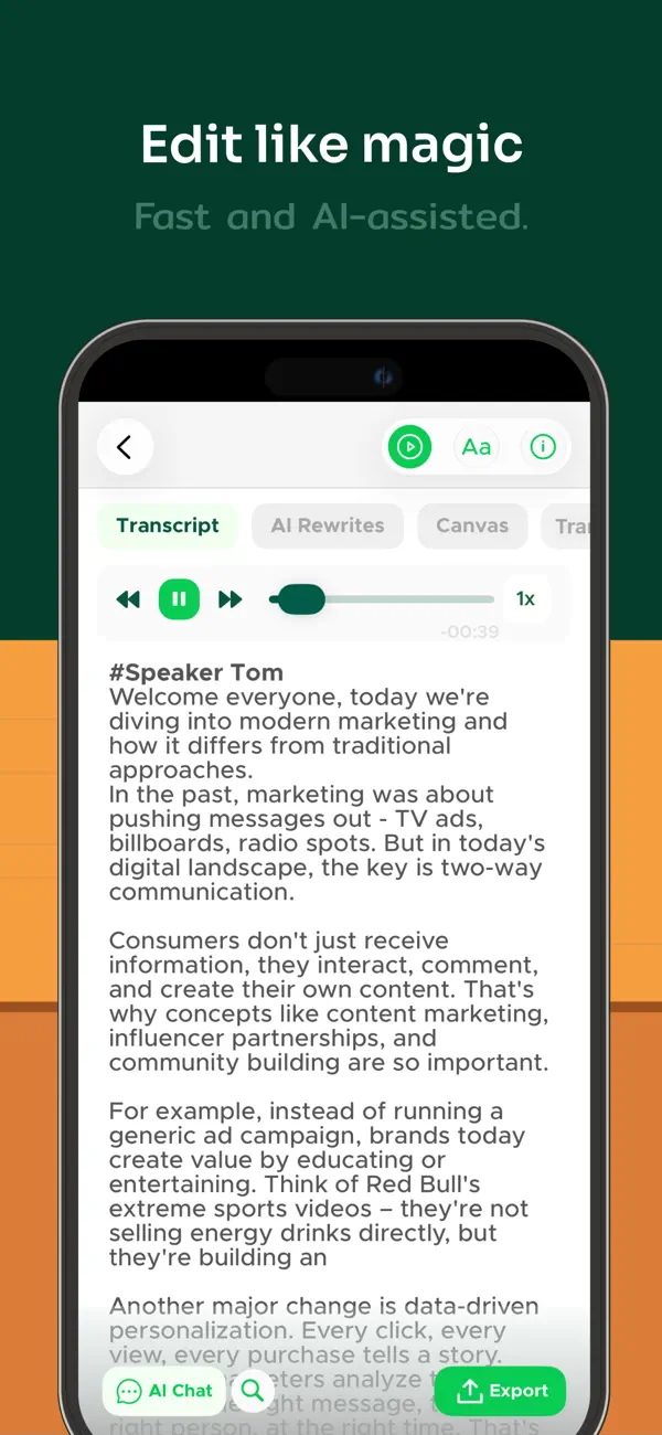 Transcribe Audio to Text Notes screenshot 3