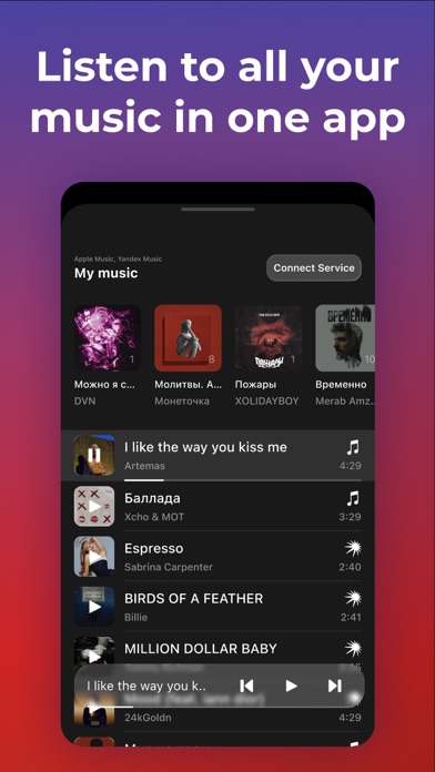 Transfer Music screenshot 1