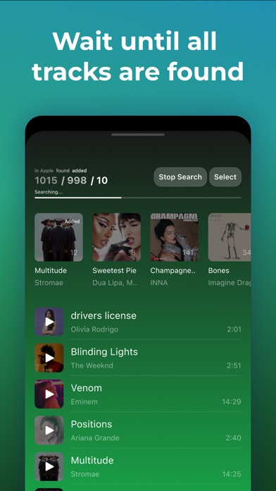Transfer Music screenshot 3